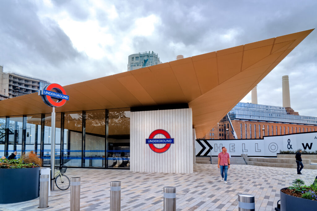 Battersea Station Anti-Graffiti Protection