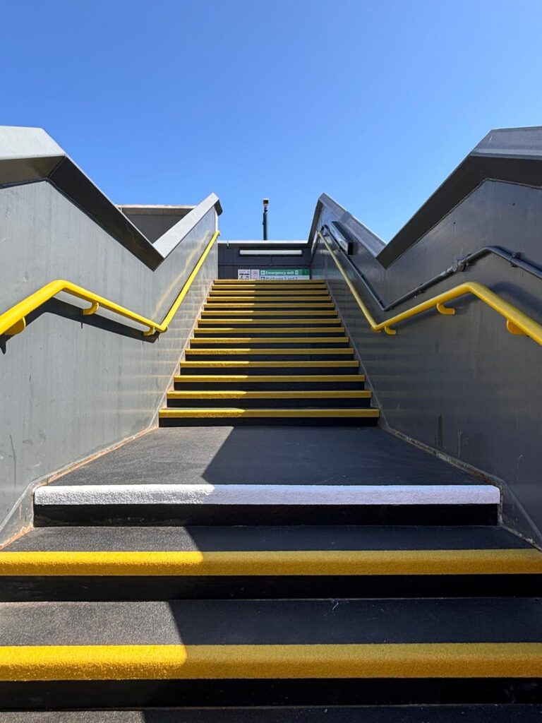 Leicester Station Stairway Refurbishment
